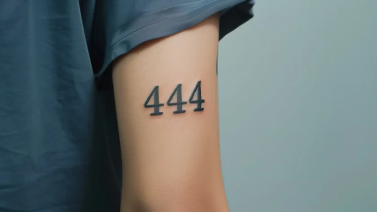 444 Tattoo Meaning
