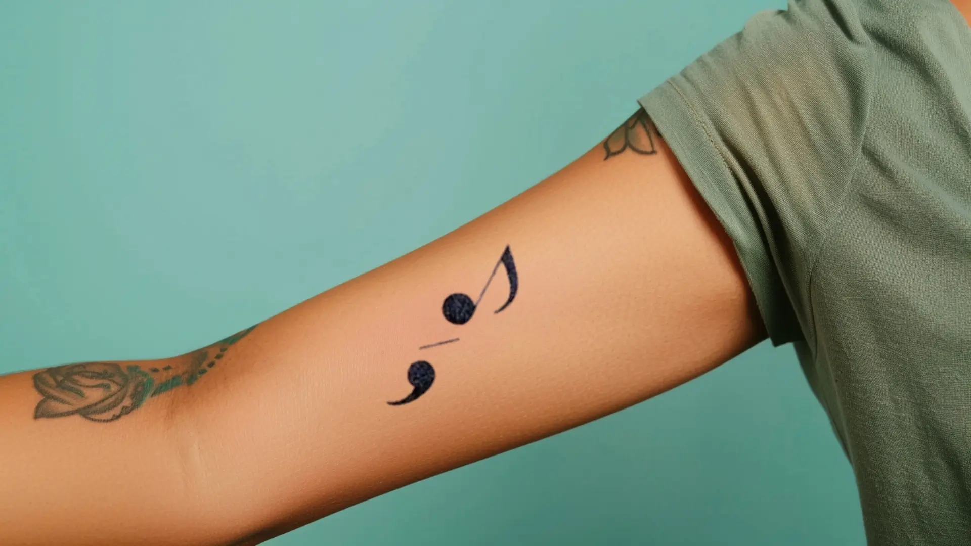 89 Semicolon Tattoo Ideas That Are Beautifully Done - tattooglee | Semicolon  tattoo, Colon tattoo, Semicolon