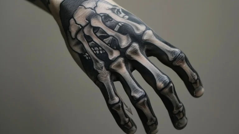 Skeleton Hand Tattoo Meaning